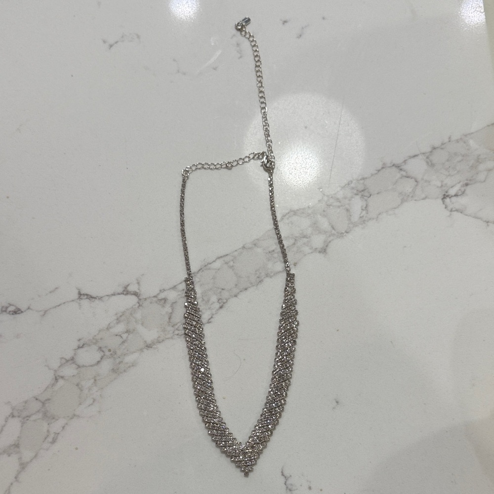 Rhinestone necklace